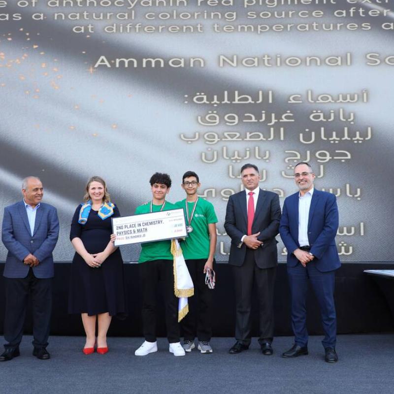 2nd Place Winner (​​Physics, Mathematics and Chemistry)