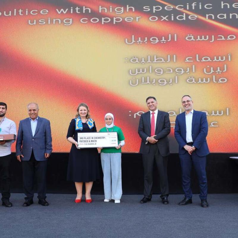 3rd Place Winner (​​Physics, Mathematics and Chemistry )