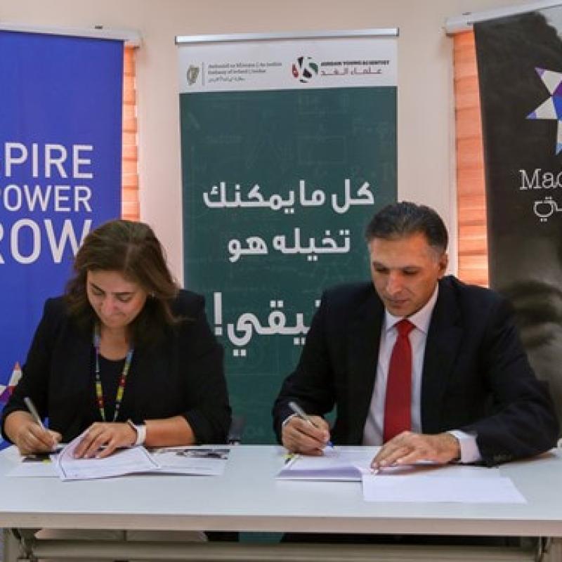 JoYS Signing MoU With Madrasati